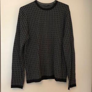 Saks Fifth Ave - men’s silk and merino sweater